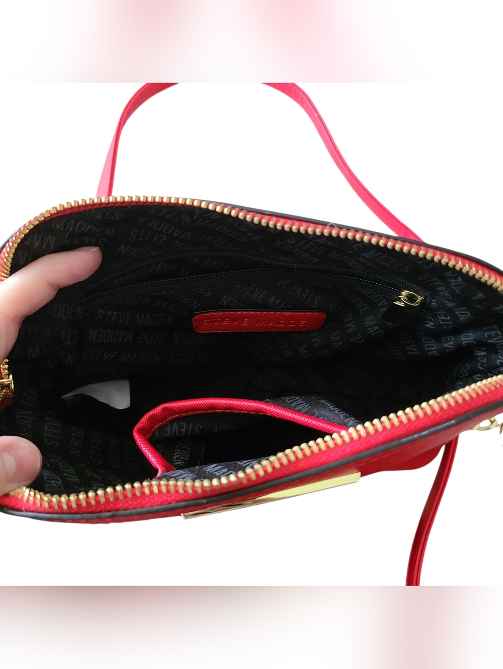 STEVE MADDEN | RED DOME | CROSSBODY - Picture 7 of 10